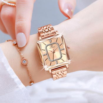 Νέο ζωντανό χαλύβδινο μπάντα αδιάβροχο γυναικείο ρολόι μόδας διαμαντένιο ρολόι ιδιοσυγκρασίας γυναικείο ρολόι έκρηξης χονδρικής ρολόι χαλαζία