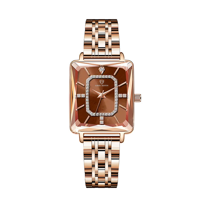 Új élő acélszalagos vízálló női karóra divatos gyémántóra temperamentumos női karóra robbanásveszélyes nagykereskedelmi kvarcóra