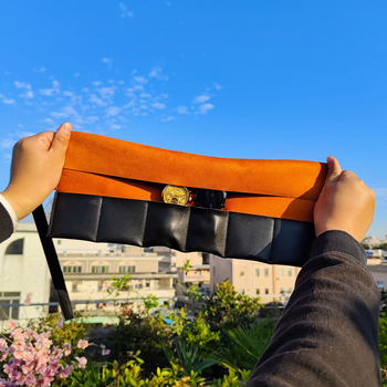 Retro stiliaus daugiafunkcis odinis laikrodžių krepšys, kūrybingas sulankstomas didelės talpos odinis laikrodžių dėžutės formos krepšys, pritaikytas laikrodžių krepšiui