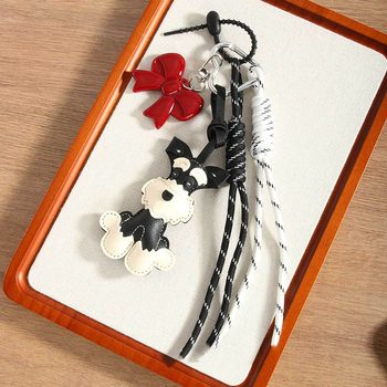 Южнокорейски блогър с висулка с панделка Schonery, висококачествена плетена въжена висулка с модна чанта, подходяща за всички възрасти