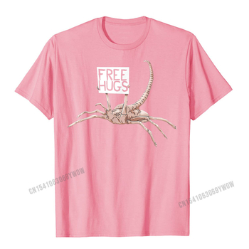 Δωρεάν Αγκαλιές Αστείο Facehugger Aliens T-Shirt Harajuku Cotton t