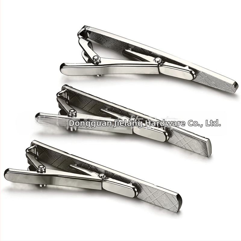 Фабрика на едро на щипка за вратовръзка от меден материал, мъжка бизнес щипка за вратовръзка, мъжка риза, аксесоари за облекло