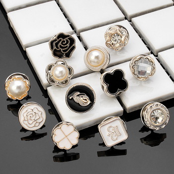 Rejtett kitettség elleni gomb ing bross gomb varrás nélküli gomb gyöngy apró illatos stílusú rejtett gomb