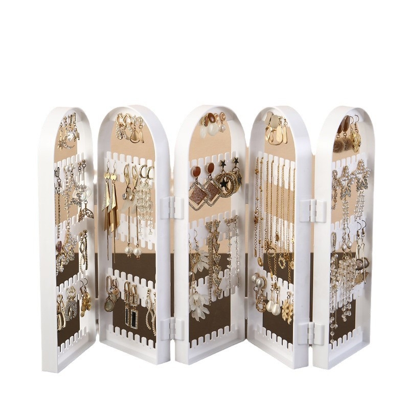 Papuošalų laikymo lentynėlė, auskarų laikiklis, auskarai, pakabukas, papuošalų parduotuvė, papuošalų laikymo dėžutė, auskarų laikiklis, karolių demonstracinė lentynėlė