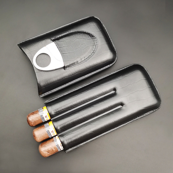Εργοστάσιο σημείο χονδρικής φορητή θήκη πούρων 3 πακέτων κουτί πούρων σφραγισμένο ενυδατικό κουτί τσιγάρων χιονιού ταξιδιού