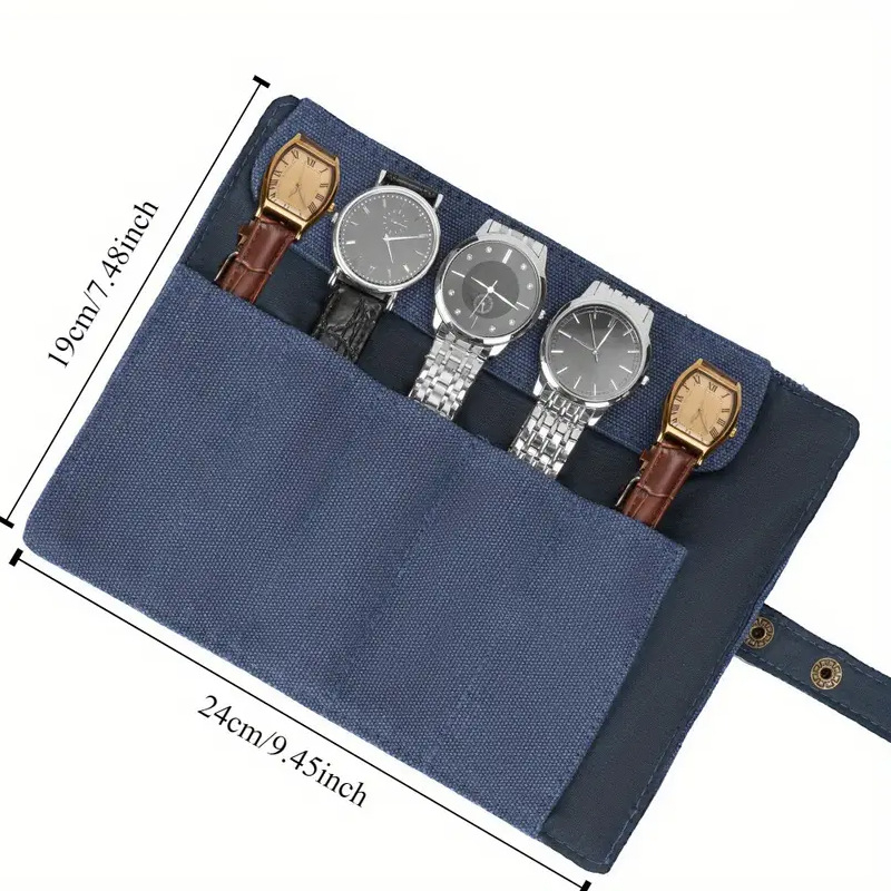 Naujas nešiojamas drobinis laikrodis, atsparus dulkėms ir drėgmei, ritininis krepšys, kelioninis krepšys, elektroninis laikrodis, papuošalų krepšys