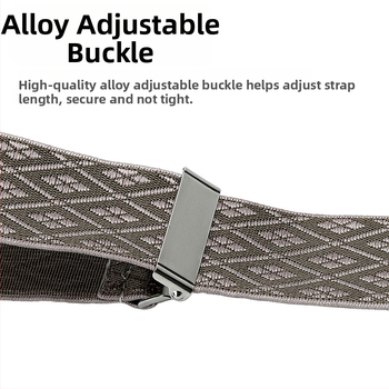 Διασυνοριακή προμήθεια δερμάτινου ανδρικού κοστουμιού με κλιπ για άνδρες με ισχυρό επαγγελματικό κοστούμι σε σχήμα Y για ενήλικες, βρετανικές τιράντες με έξι κλιπ χονδρικής