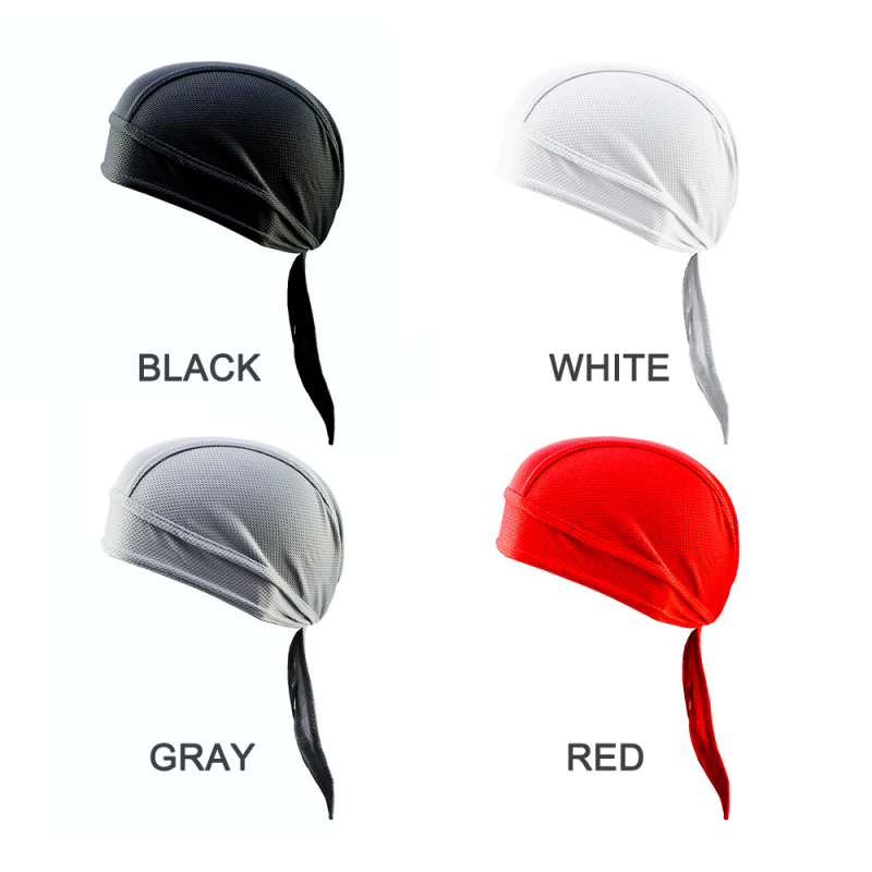 Kalózkalap szabadidős sportokhoz, napvédelemhez, lovagláshoz, hálós, hosszú farok, izzadságelnyelő, kültéri, motorozáshoz, lélegző, gyorsan száradó fejkendős sapka