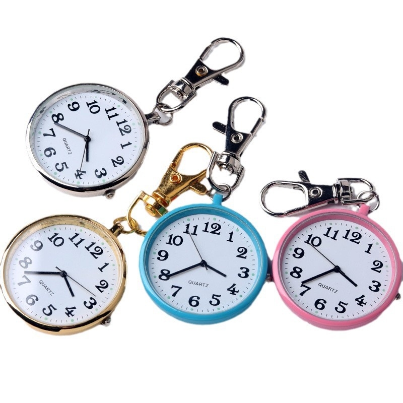 Gyermek ápoló diák kvarc zsebóra időseknek mellkasi óra nagyméretű számlapos digitális óra vizsgálathoz közvetlen gyári értékesítés
