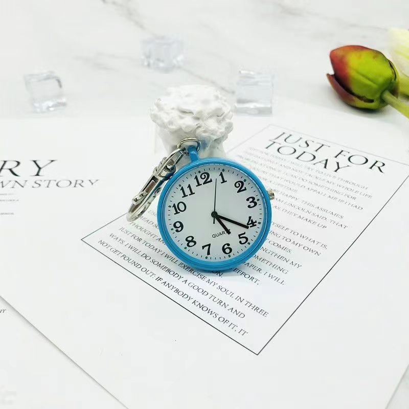 Gyermek ápoló diák kvarc zsebóra időseknek mellkasi óra nagyméretű számlapos digitális óra vizsgálathoz közvetlen gyári értékesítés