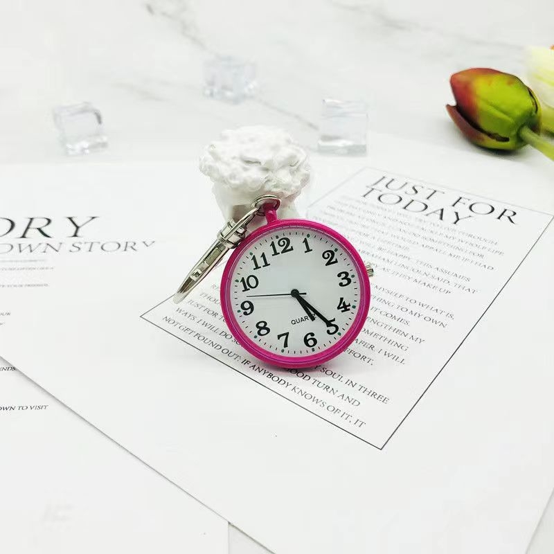 Gyermek ápoló diák kvarc zsebóra időseknek mellkasi óra nagyméretű számlapos digitális óra vizsgálathoz közvetlen gyári értékesítés