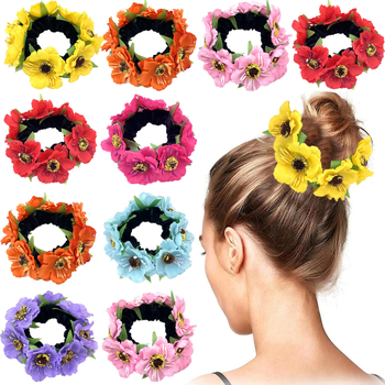 Europoje ir Jungtinėse Amerikos Valstijose naujas ramunėlių plaukų žiedas, saulėgrąžų, arklio uodegos galvutės, virvės, pojūčių vėduoklės, plaukų aksesuarai, imituojantis audinį, storosios žarnos žiedas