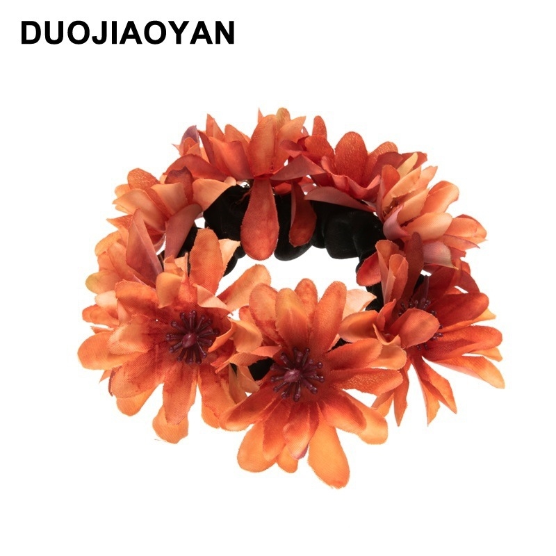 Europoje ir Jungtinėse Amerikos Valstijose naujas ramunėlių plaukų žiedas, saulėgrąžų, arklio uodegos galvutės, virvės, pojūčių vėduoklės, plaukų aksesuarai, imituojantis audinį, storosios žarnos žiedas