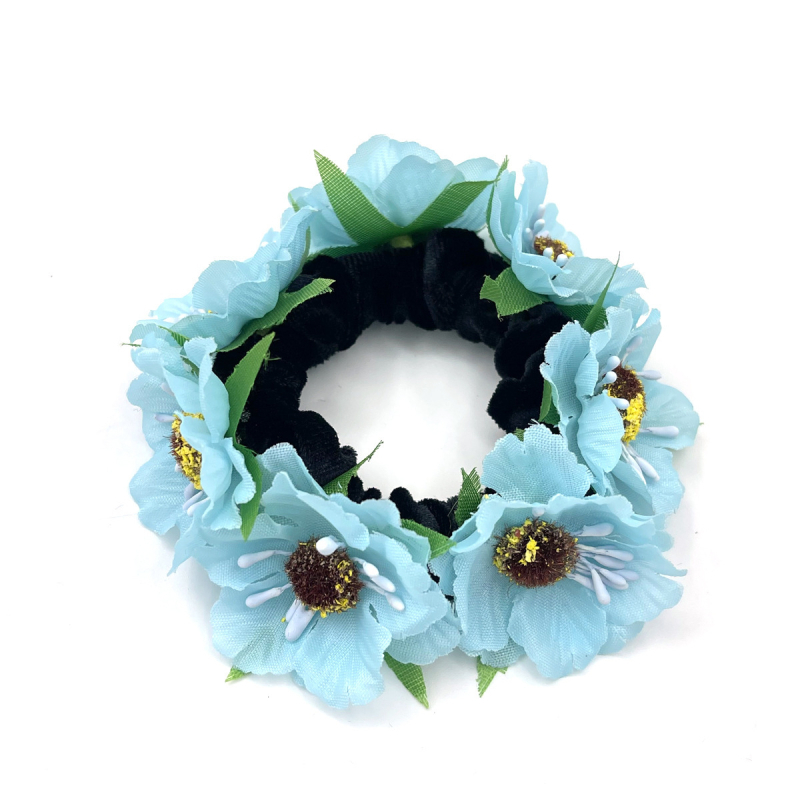 Europoje ir Jungtinėse Amerikos Valstijose naujas ramunėlių plaukų žiedas, saulėgrąžų, arklio uodegos galvutės, virvės, pojūčių vėduoklės, plaukų aksesuarai, imituojantis audinį, storosios žarnos žiedas