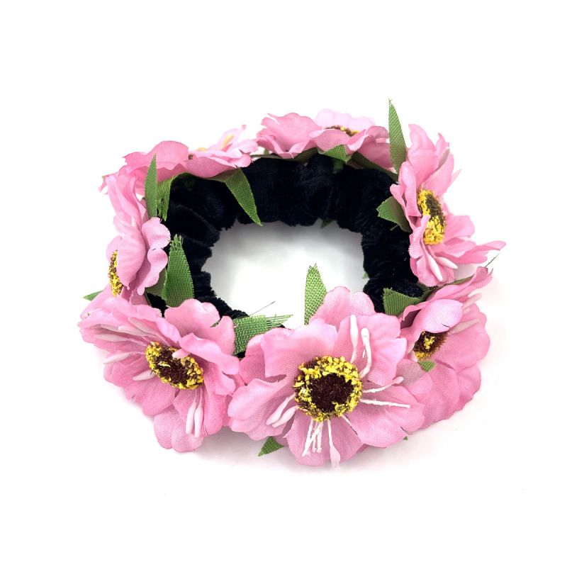 Europoje ir Jungtinėse Amerikos Valstijose naujas ramunėlių plaukų žiedas, saulėgrąžų, arklio uodegos galvutės, virvės, pojūčių vėduoklės, plaukų aksesuarai, imituojantis audinį, storosios žarnos žiedas