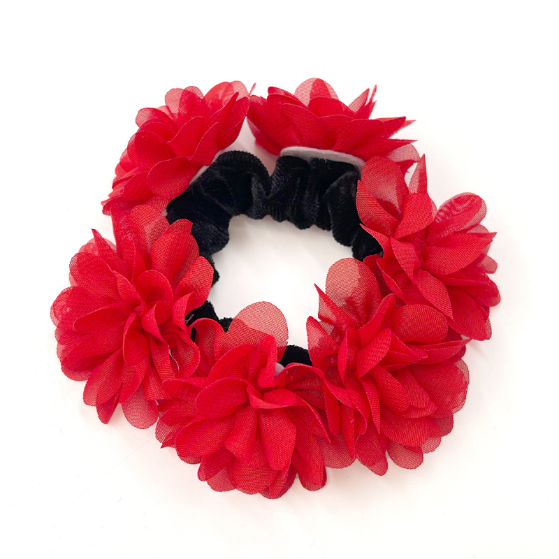 Europoje ir Jungtinėse Amerikos Valstijose naujas ramunėlių plaukų žiedas, saulėgrąžų, arklio uodegos galvutės, virvės, pojūčių vėduoklės, plaukų aksesuarai, imituojantis audinį, storosios žarnos žiedas