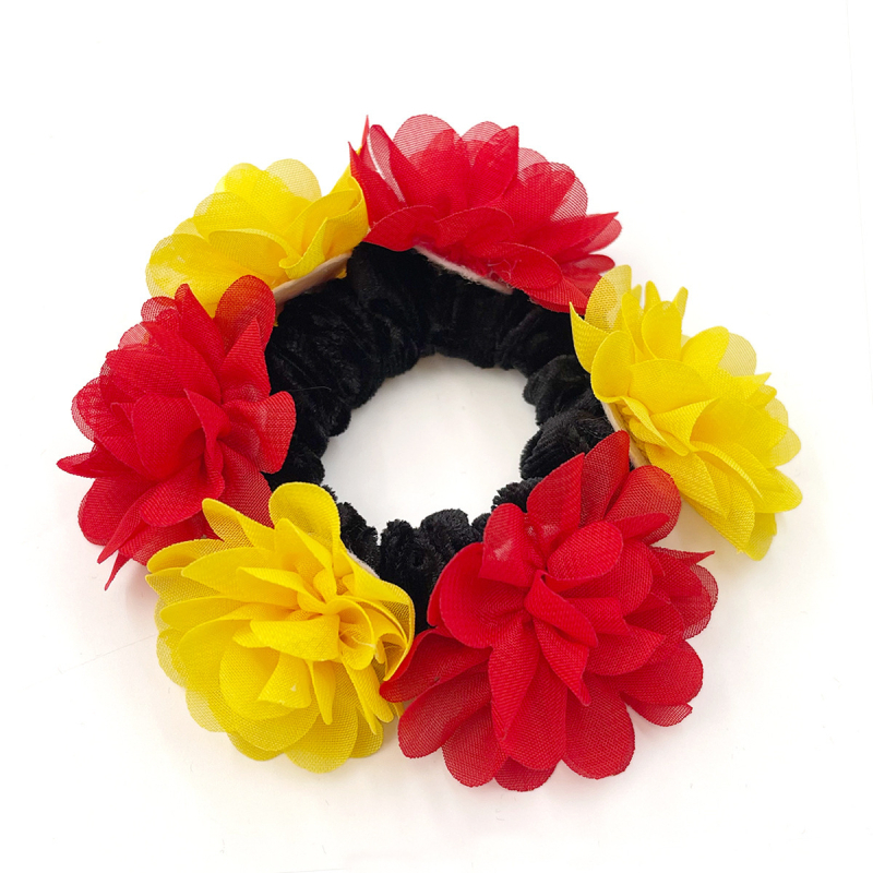 Europoje ir Jungtinėse Amerikos Valstijose naujas ramunėlių plaukų žiedas, saulėgrąžų, arklio uodegos galvutės, virvės, pojūčių vėduoklės, plaukų aksesuarai, imituojantis audinį, storosios žarnos žiedas