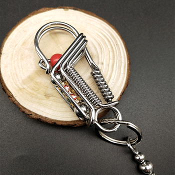 304 Ανοξείδωτο Ατσάλι Μπρελόκ Ανδρικό Bird Χειροποίητο DIY Προσωπικότητα Προσαρμοσμένη Ανθεκτική Κρεμαστή Μέση Αλυσίδα Αυτοκινήτου 2025 Νέα