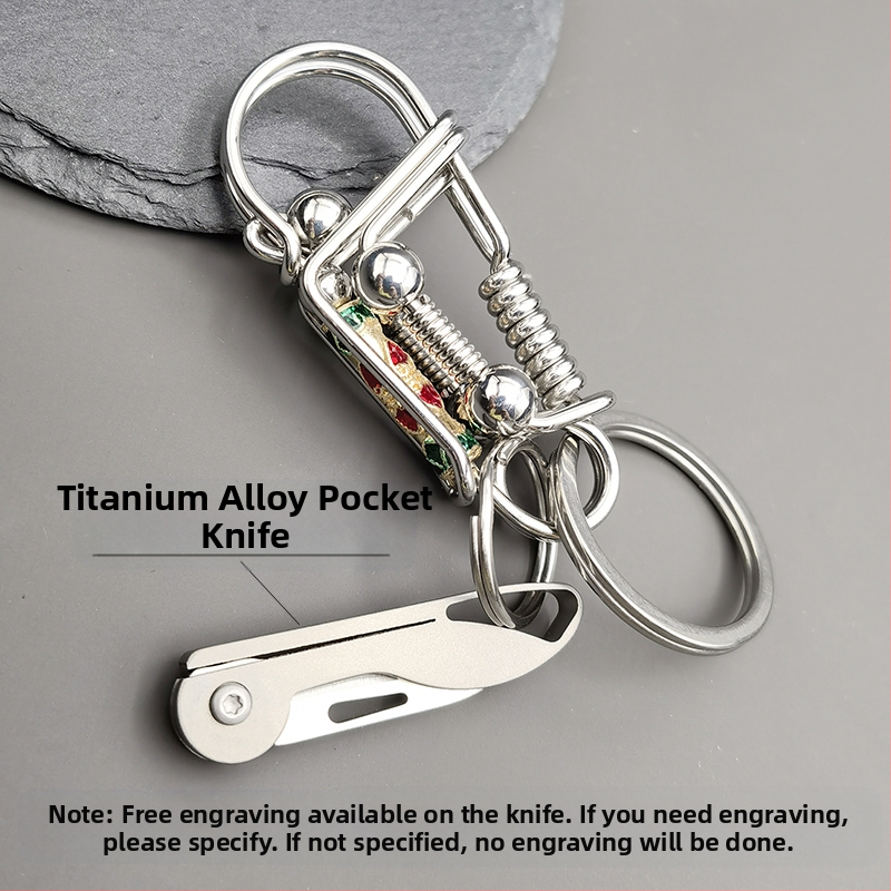 304 rozsdamentes acél kulcstartó férfi madár kézzel készített barkács személyiség testreszabott tartós derékra akasztható autólánc 2025 új