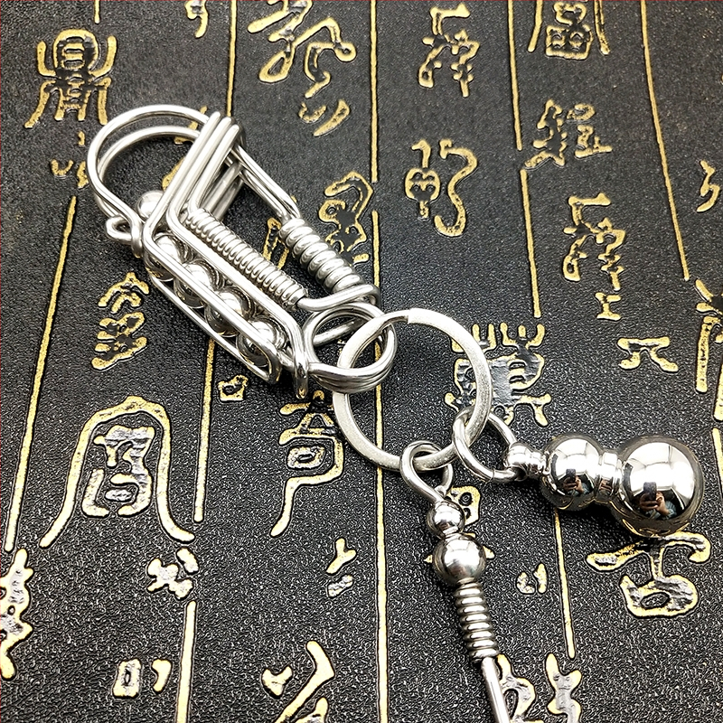 304 rozsdamentes acél kulcstartó férfi madár kézzel készített barkács személyiség testreszabott tartós derékra akasztható autólánc 2025 új