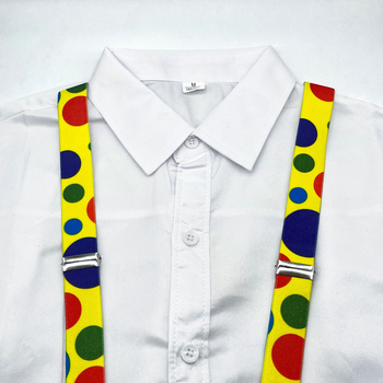 щипка за тиранти в британски стил, еластична панделка, здрава щипка, тиранти в ретро цвят за мъже и жени