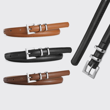 Gyártói nagykereskedelmi női vékony öv koreai stílusú divatos sokoldalú öltönyzakó dekoráció egyszerű keskeny öv nőknek