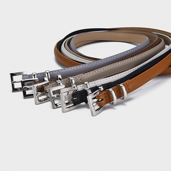 Gyártói nagykereskedelmi női vékony öv koreai stílusú divatos sokoldalú öltönyzakó dekoráció egyszerű keskeny öv nőknek