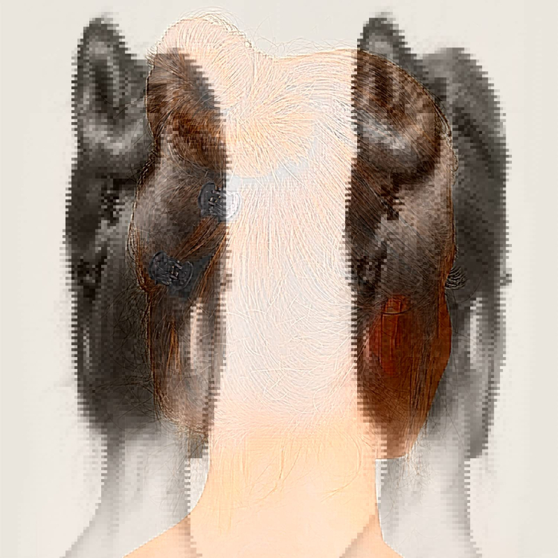 Határokon átnyúló európai és amerikai dobozos kis fogócsat aranyos törött haj kis méretű frufrucsat karom műanyag hercegnő fejdísz hajtűcsat klip