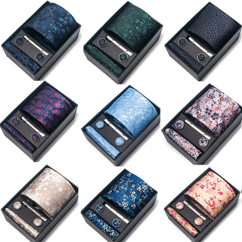 Készleten lévő, gyártótól közvetlenül beszerzett nyakkendő, férfi poliészter selyem fonalfestékkel festett jacquard formális üzleti paisley nyakkendő, nagykereskedelemben raktáron