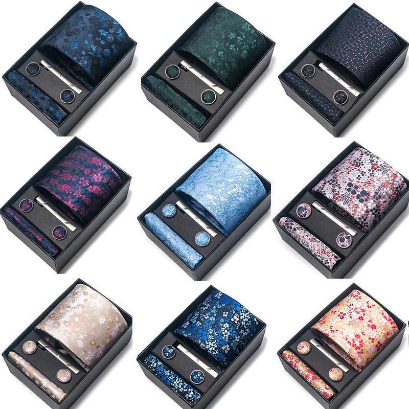 Készleten lévő, gyártótól közvetlenül beszerzett nyakkendő, férfi poliészter selyem fonalfestékkel festett jacquard formális üzleti paisley nyakkendő, nagykereskedelemben raktáron