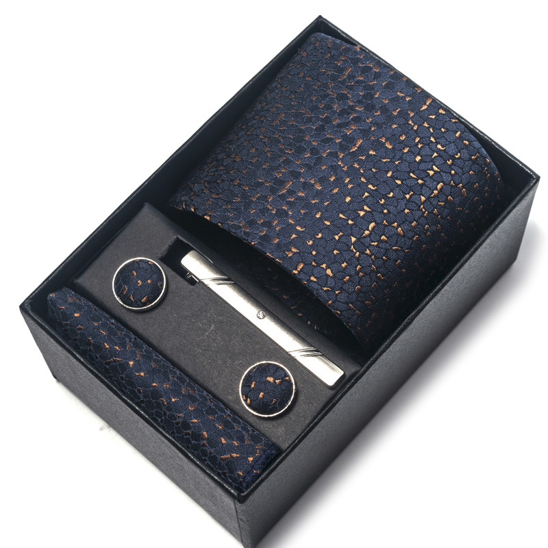 Készleten lévő, gyártótól közvetlenül beszerzett nyakkendő, férfi poliészter selyem fonalfestékkel festett jacquard formális üzleti paisley nyakkendő, nagykereskedelemben raktáron