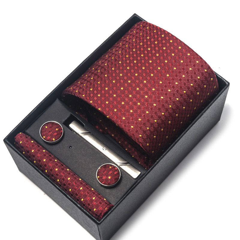 Készleten lévő, gyártótól közvetlenül beszerzett nyakkendő, férfi poliészter selyem fonalfestékkel festett jacquard formális üzleti paisley nyakkendő, nagykereskedelemben raktáron