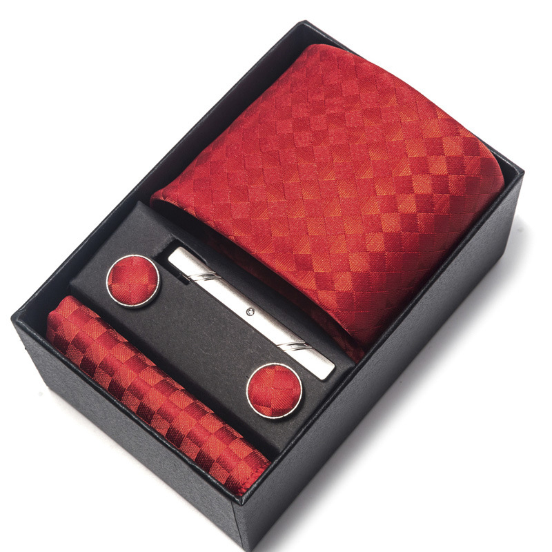 Készleten lévő, gyártótól közvetlenül beszerzett nyakkendő, férfi poliészter selyem fonalfestékkel festett jacquard formális üzleti paisley nyakkendő, nagykereskedelemben raktáron