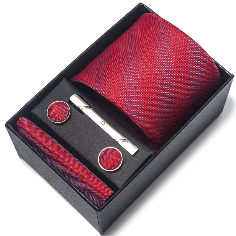 Készleten lévő, gyártótól közvetlenül beszerzett nyakkendő, férfi poliészter selyem fonalfestékkel festett jacquard formális üzleti paisley nyakkendő, nagykereskedelemben raktáron