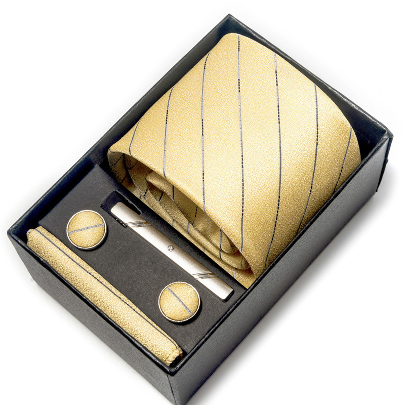 Készleten lévő, gyártótól közvetlenül beszerzett nyakkendő, férfi poliészter selyem fonalfestékkel festett jacquard formális üzleti paisley nyakkendő, nagykereskedelemben raktáron