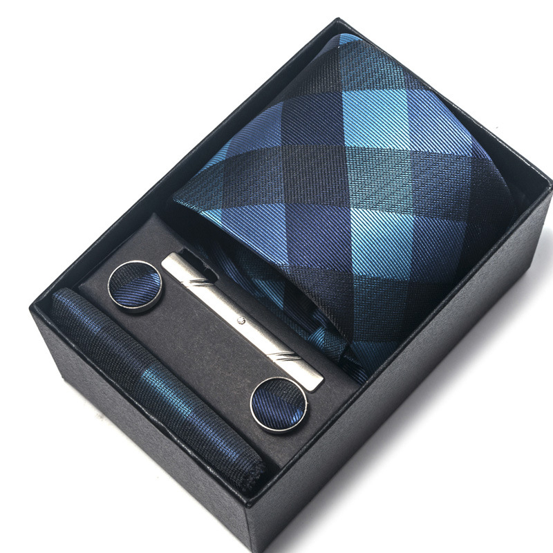 Készleten lévő, gyártótól közvetlenül beszerzett nyakkendő, férfi poliészter selyem fonalfestékkel festett jacquard formális üzleti paisley nyakkendő, nagykereskedelemben raktáron