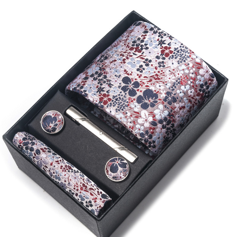 Készleten lévő, gyártótól közvetlenül beszerzett nyakkendő, férfi poliészter selyem fonalfestékkel festett jacquard formális üzleti paisley nyakkendő, nagykereskedelemben raktáron