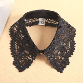 Αξεσουάρ all-match γυναικείο καλοκαιρινό κολάρο ψεύτικο, κολάρο υψηλής ποιότητας, λευκό δαντελένιο αξεσουάρ, διακοσμητικό κολάρο