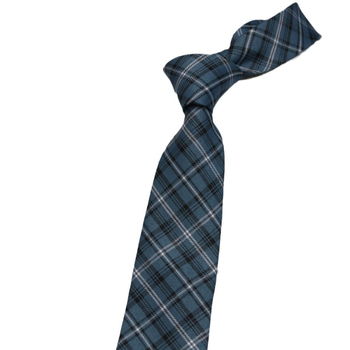 Καρό Κολλέγιο ευέλικτο καλλιτεχνικό βαμβακερό όμορφος πουκάμισο γραβάτα για άνδρες και γυναίκες Ροζ Μπλε κίτρινο