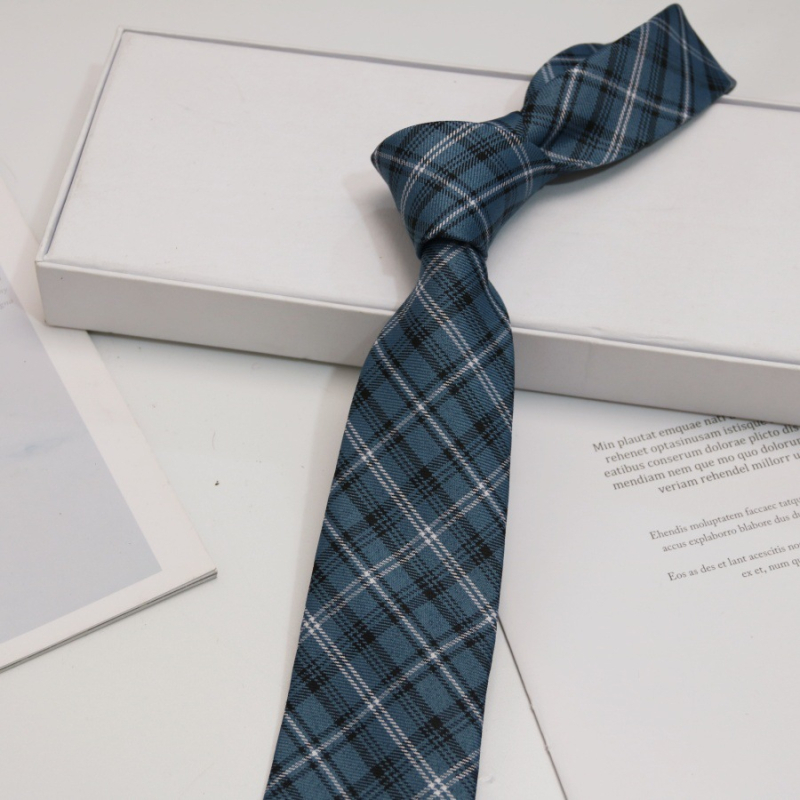 Kockás, főiskolai, sokoldalú, művészi pamut csinos ing, nyakkendő, férfi és női, rózsaszín, kék, sárga