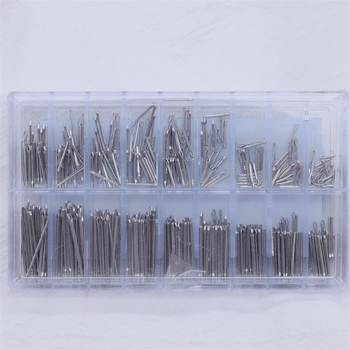 Pulksteņu aksesuāri ar šķelttapu, matadata, volframa tērauda adatas, keramikas siksniņas savienojuma tapa, tērauda josta, fiksēta vārpsta, 6-23 m