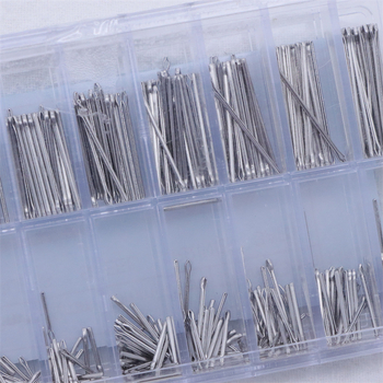 Pulksteņu aksesuāri ar šķelttapu, matadata, volframa tērauda adatas, keramikas siksniņas savienojuma tapa, tērauda josta, fiksēta vārpsta, 6-23 m