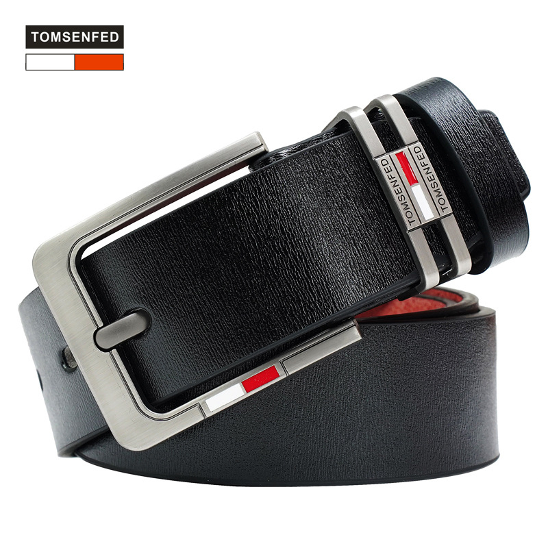 TOMSENFED új férfi külkereskedelmi, határokon átnyúló olajcsepp tűcsatos öv divatos alkalmi nadrág öv gyártók raktáron