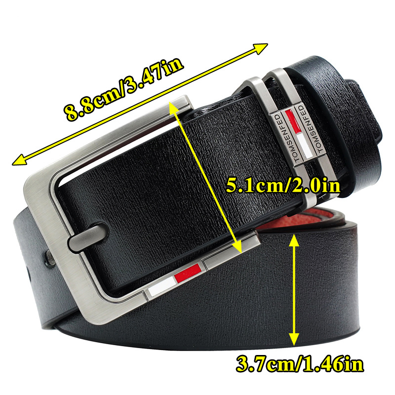 TOMSENFED új férfi külkereskedelmi, határokon átnyúló olajcsepp tűcsatos öv divatos alkalmi nadrág öv gyártók raktáron