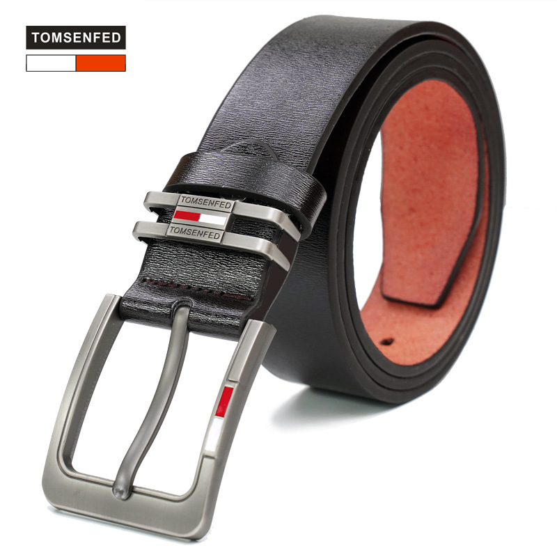 TOMSENFED új férfi külkereskedelmi, határokon átnyúló olajcsepp tűcsatos öv divatos alkalmi nadrág öv gyártók raktáron