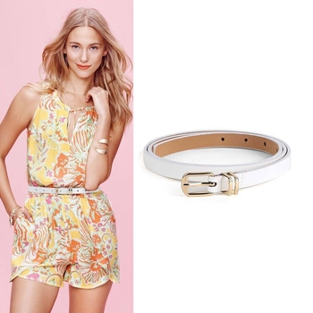 Női kis öv, divatos, egyszerű, sokoldalú, díszes farmeröv, ruha, farmerszoknya, fekete diáköv