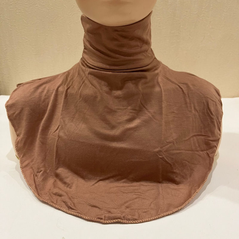 mercerizált pamut gallér szett arab női gallér magas gallérral, nyakpántos, raktáron nagykereskedelemben H010