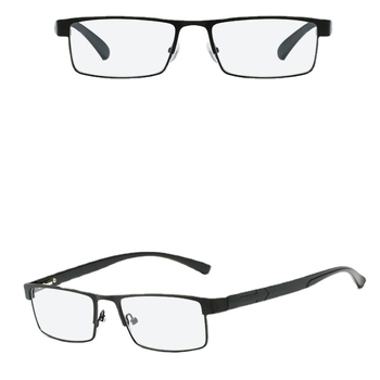Нови очила за четене с анти-синя светлина, пълноформатни очила за възрастни хора, метални очила за четене, изящни очила за възрастни хора 070