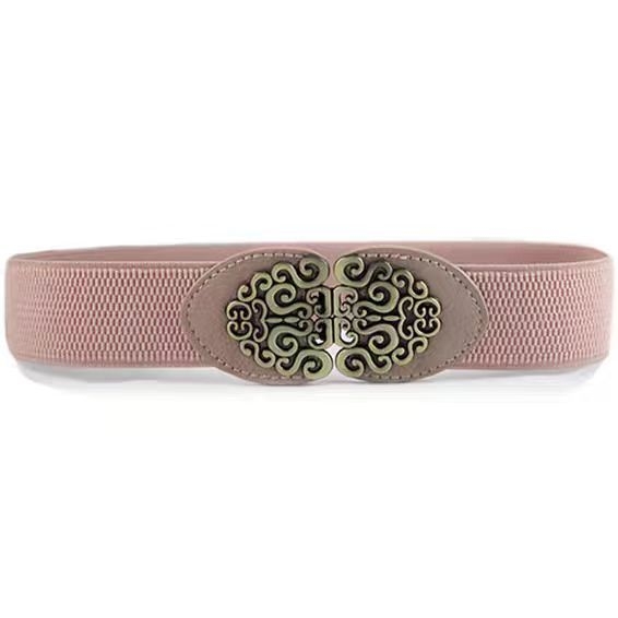 Öves női díszes kabát, széles pehelykabát, szoknya, mindenhez illő pulóver, rugalmas, fekete derékpánttal