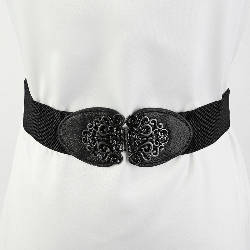 Öves női díszes kabát, széles pehelykabát, szoknya, mindenhez illő pulóver, rugalmas, fekete derékpánttal